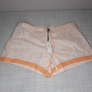 Marigo Pajama Shorts Orange Sea Dollars Size S